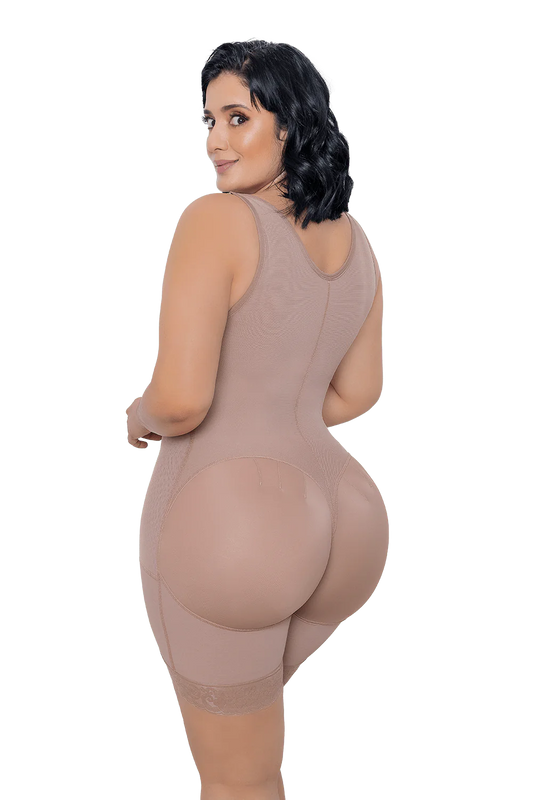 2011 - Shorts Body Shaper Covered Back And Perineal Zipper JACKIE