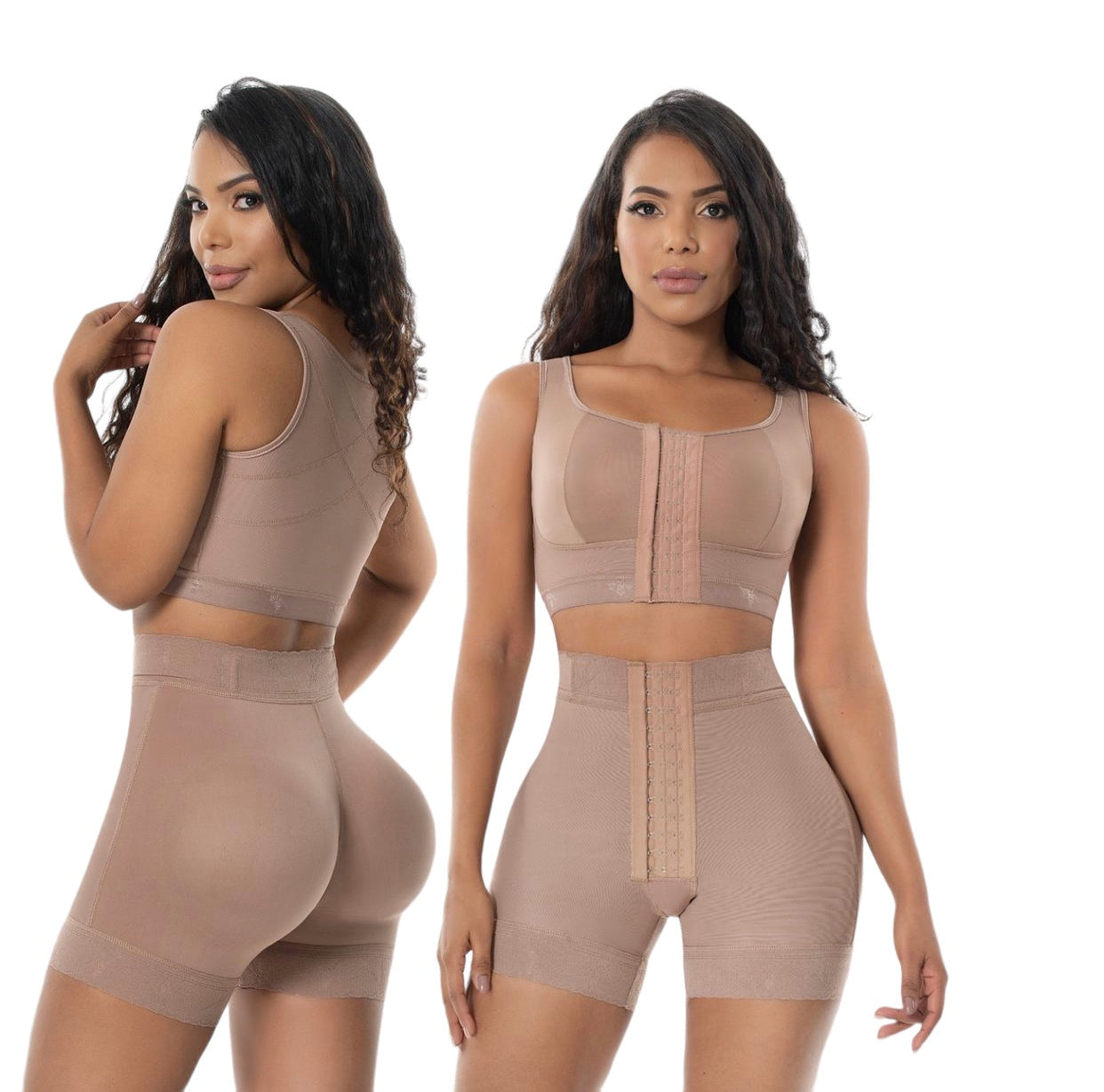 5035 SHORT CON BROCHES LEVANTA COLA