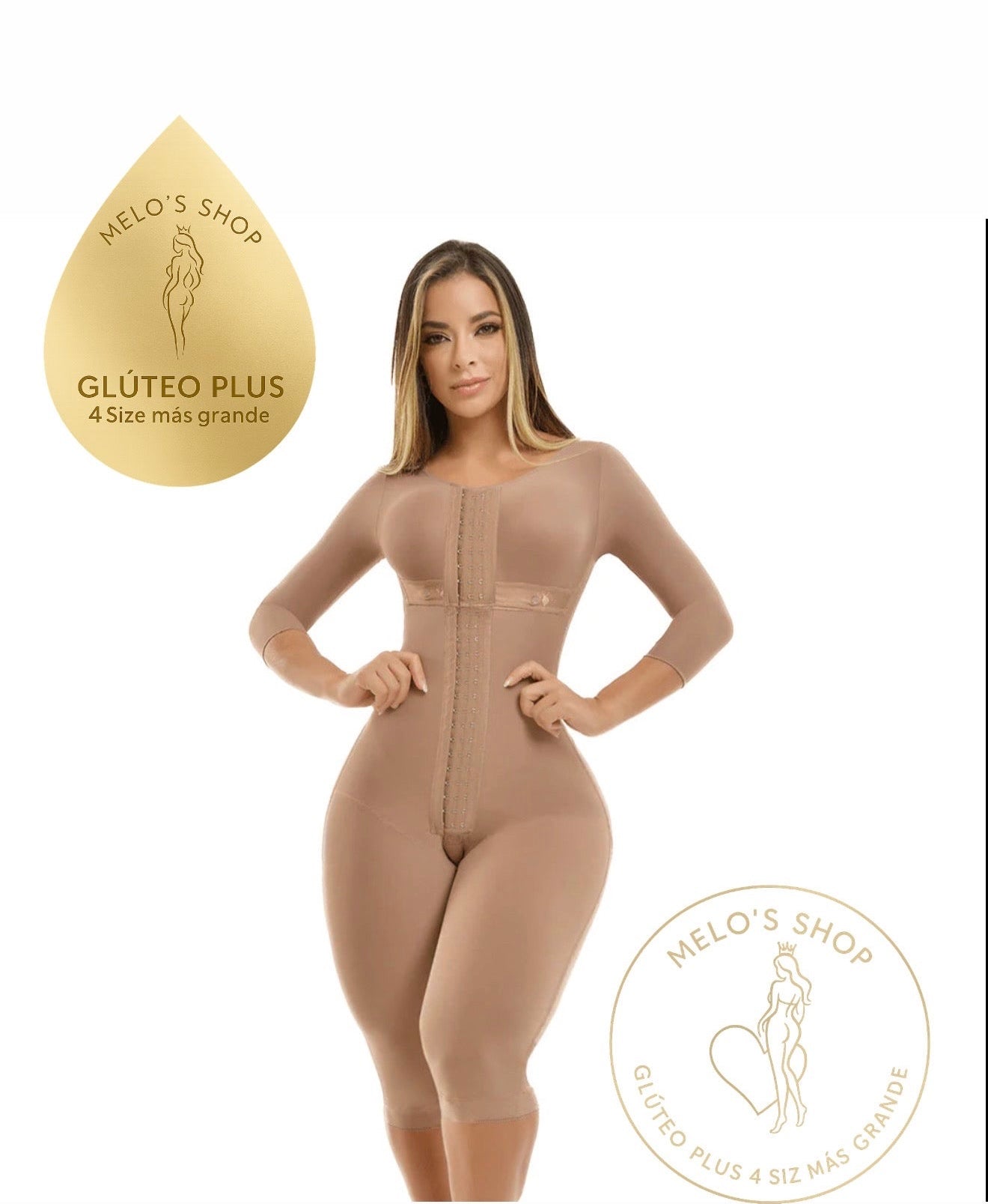 3035 FAJA RELOJ DE ARENA ETAPA 2 (sin varillas ) GLÚTEO PLUS