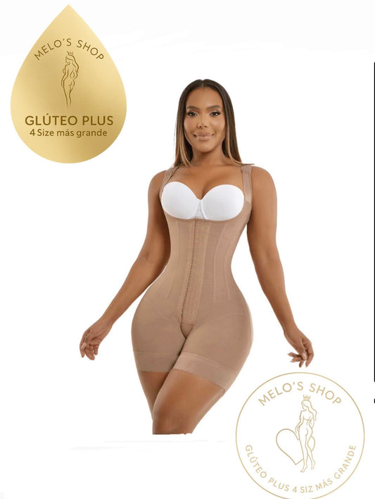 2034 FAJA RELOJ DE ARENA CORTA PLUS EN GLUTEOS CON VARILLA